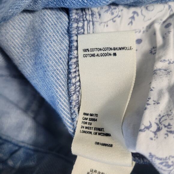 We The Free Paloma Slouchy Pleated Jeans Size 26 - Picture 9 of 9